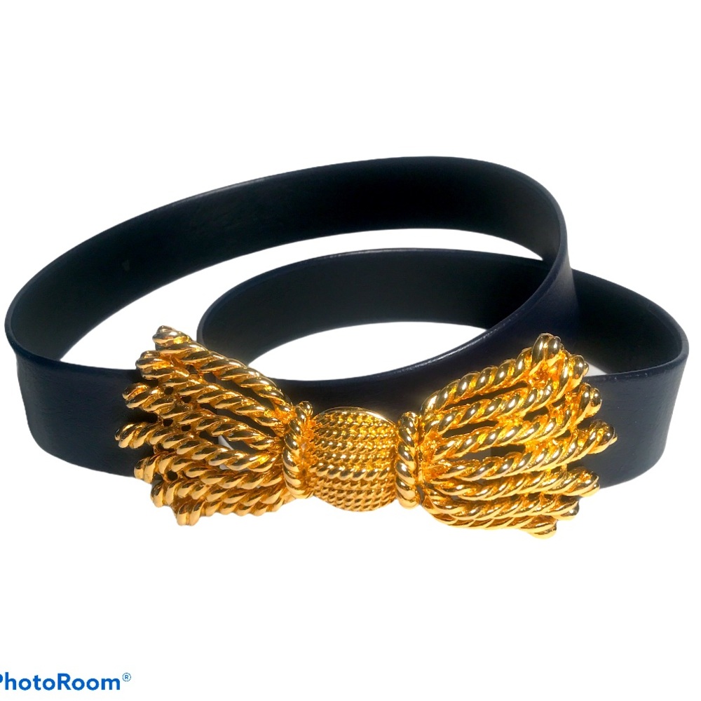 Ribbon Tassel Look Belt Sz 36”